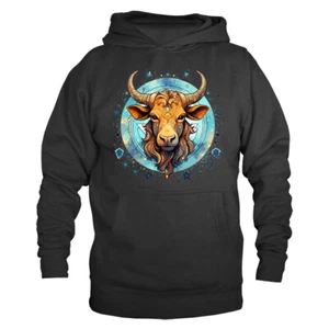 Stier Sternzeichen Horoskop Astrologische Grafik Hoodie - Bild 1 von 10
