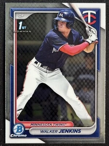 2024 Bowman - Chrome Prospects #BCP-43 Walker Jenkins (RC) Rookie - Picture 1 of 2