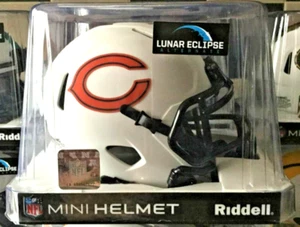 CHICAGO BEARS NFL RIDDELL SPEED MINI HELMET LUNAR ECLIPSE - Picture 1 of 3