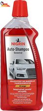 NIGRIN konzentriertes Autoshampoo, 1 Liter, entfernt Schmutz mit Orangenduft