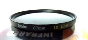 Opteka INFRARED High Definition HD Filter, 67MM w/ Case / #3039 - Picture 1 of 2