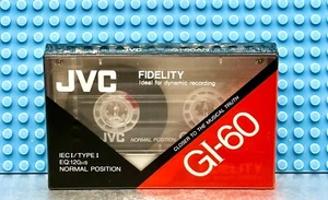 CINTA DE CASETE EN BLANCO VICTOR/JVC GI 60 VS. IV TIPO I (1) (SELLADA) - Imagen 1 de 3