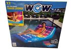 Wow Sports Sunset Chaise Lounge Inflatable Pool and Beach Chair