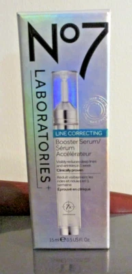 Suero Booster Corrector Línea Nº 7 Marca The Boots Company Hecho en EE. UU.  Foto 1 de 4