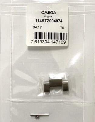 ¡Auténtico! Omega Seamaster Reloj Eslabón Para Pulsera # STZ004972, STZ004976 Foto 1 de 2