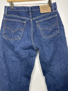 Vintage Levis Jeans Mens 32x 31 Orange Tab 505 Regular Fit Straight Leg 1996 - Picture 1 of 8