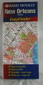 New Orleans Rand McNally Easy Finder Street Map 2004 Lot of 22 - Picture 1 of 6