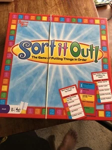 Sort It Out! The Game Of Putting Things In Order Game Pre-owned. See Info - Picture 1 of 3