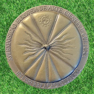 BRONZE MEDAL / EUROPEAN EXHIBITION OF ART, SCIENCES AND CULTURE - Image 1 of 2