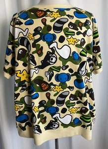 Suéter De Colección A Bathing Ape (Bape) Baby Milo x Kaws XL Reino Animal Raro - Imagen 1 de 13