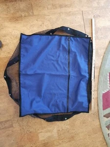 26x29X6  FLOTATION DEVICE STORAGE NET  POLAR BOAT BLUE -NO LASH CORD - Picture 1 of 5