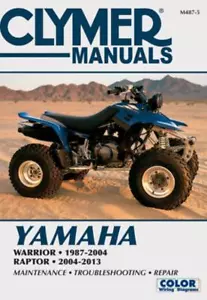 CLYMER QUADBIKE ATV SERVICE REPAIR MANUAL BOOK YAMAHA YFM 350X WARRIOR 1987-2004 - Picture 1 of 1