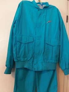 Women's 2 Piece Hartwell Viasport Teal Blue Jogging Suit - Size M - Picture 1 of 12