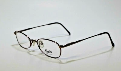  AUTÉNTICAS GAFAS CANDIE'S VENTANA C BRN MARCO DE GAFAS ORO ROSA 48-19-133 Foto 1 de 3