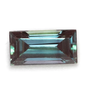 0.2-0.3ct 1pcs Czochralski Alexandrite Color Change Baguette 5x2 mm Lab Grown - Picture 1 of 8