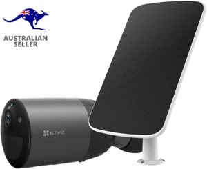 Security Camera with Solar Panel Powered, Wireless Outdoor Wifi Camera, 2K+ Colo - Picture 1 of 13