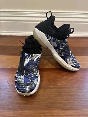 Zapatillas Air Jordan Jumpman Hustle Dark Concord AQ0397 - 500 Negro Azul Blanco 10 Foto 1 de 4