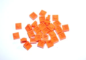 30x piastra LEGO® 1x1 3024 NUOVO arancione - Foto 1 di 1