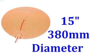 15" 380mm Diameter 350W w/ 3M w Thermister 3D Printer HeatBed CE UL Heater - Picture 1 of 12