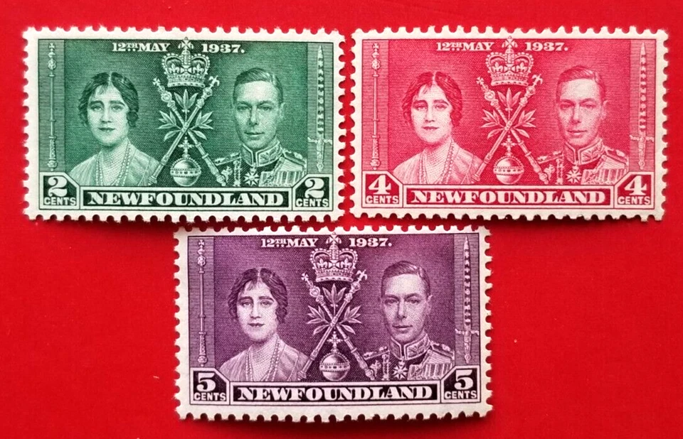 Canada Newfoundland #230-232 Coronation - Omnibus Issue MNH - Image 1 of 1