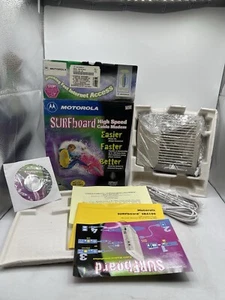 Motorola SURFboard SB4100 High Speed Cable Modem Includes Ethernet & USB Cables - Picture 1 of 14