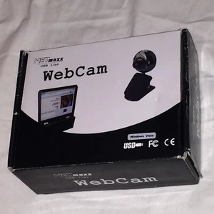 METmaxx USB Line WebCam Windows Vista sin usar en embalaje original - Imagen 1 de 3