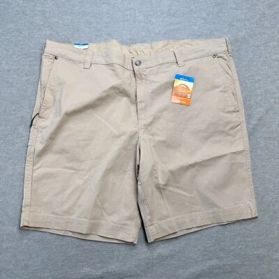Columbia ROC Pantalones Cortos Para Hombres 46 Beige Elastizado Flex Omni Tono UPF Senderismo Tareas NUEVO Foto 1 de 4