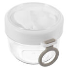  Portable Breakfast Cup Cereal Container to Go Glass Jar with Lid Seal