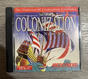 Sid Meier’s Colonization Create A New Nation PC CD-ROM Game - Picture 1 of 4