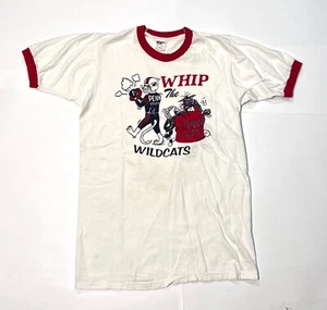 Vintage Penn State T-Shirt Herren Medium *siehe Beschreibung* "Whip The Wildcats" - Bild 1 von 6