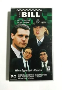 The Bill: When Opportunity Knocks - British Cop TV Series - RARE VHS NEW SEALED - Picture 1 of 4