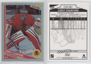 2013-14 O-Pee-Chee Rainbow Foil Corey Crawford #246