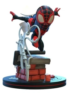 Nuevo QMX Marvel Miles Morales #76 Spiderman Q-Fig Figura Juguete Diorama VHTF Raro - Imagen 1 de 24