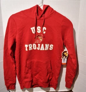 USC Trojans Hoodie Womens Med Red Sweatshirt University Southern California NWT - Picture 1 of 6