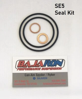 BajaRon Can-Am Spyder RS GS RSS RT ST Oil Filter Seal Kit O-Rings & Washers SE5 - Image 1 of 2