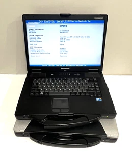 Lot of 2 Panasonic Toughbook CF-52 Laptop i5 M520 2GB Ram NO HDD/Caddy/Adapter - Picture 1 of 11