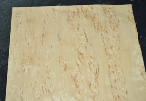 Karelian Birch Raw Wood Veneer Sheet 10 x 32 inches 1/42nd thick N5942-44 - Picture 1 of 9