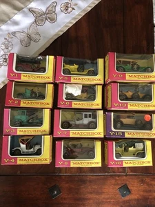 1x Modelos Matchbox de antaño Y-2/4/5/6/7/8/9/15/16 averiguar embalaje original - Imagen 1 de 16