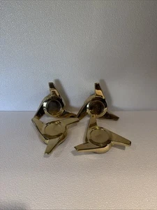 Vintage Dayton Knock Off Gold Chrome 4 set 3 bar - Picture 1 of 24