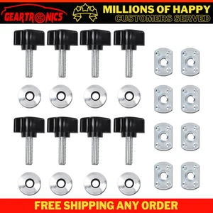 For Jeep Wrangler Easy On Off Hard Top Fasteners Nuts Bolts for YJ,TJ Universal - Picture 1 of 11
