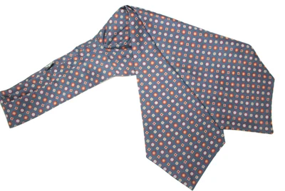 VITALI ascot silk tie F85272 Made in Italy - Image 1 of 3