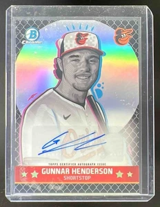 2025 Bowman Chrome Gunnar Henderson Acensions Auto 20/26 #BAA-GH Orioles - Picture 1 of 2