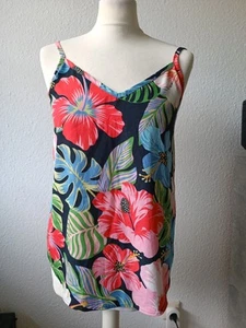 Yessica C&A Damen Trägertop Blumenmuster Bunt Sommer Größe S / 36 - Bild 1 von 7