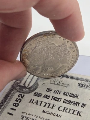 1887 S MORGAN DOLLAR BU Proof Like ☆ Reflective Dollar ☆ See Pics!  #859 - Image 1 of 4