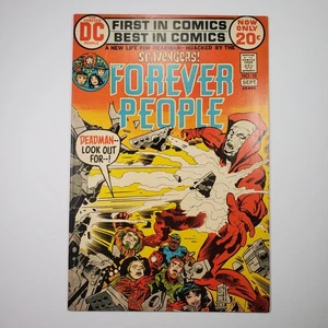 DC Comics The Forever People #10 FN 1972 Jack Kirby Deadman The Scavengers - Picture 1 of 8