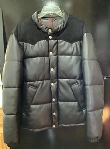 Robert Graham Puffer Jacket Black Size M NWT SRP $328 - Picture 1 of 11