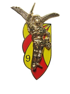 CHASSEURS PARACHUTISTES DU 9° RCP (VARIANTE DORE FOND N°4) Y.B - Imagen 1 de 2