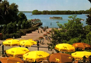 AK BERLIN TEGEL Greenwich-Promenade, Anlegestelle 70er - Bild 1 von 1