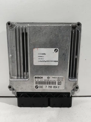 Centralina Motore ECU BOSCH BMW SERIE 1 (E87) SERIE 3 (E90/E91) - DDE 7 799 854 - Immagine 1 di 3