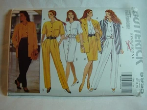 VINTAGE 1992 BUTTERICK #5995 MUSTER, EVAN-PICONE SPORT - UNGESCHNITTEN - GRÖSSE 12-14-16 - Bild 1 von 4